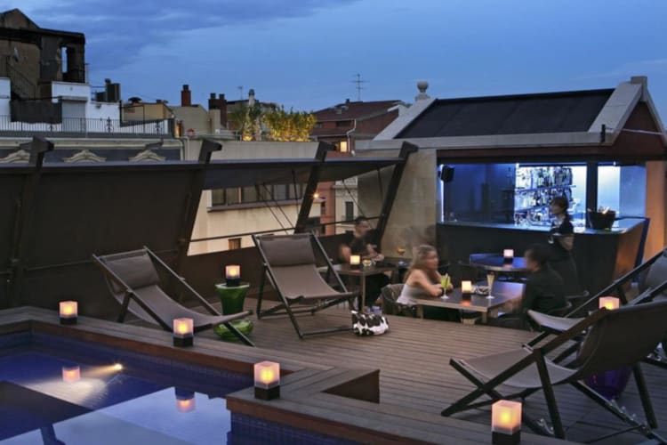Rooftop bar